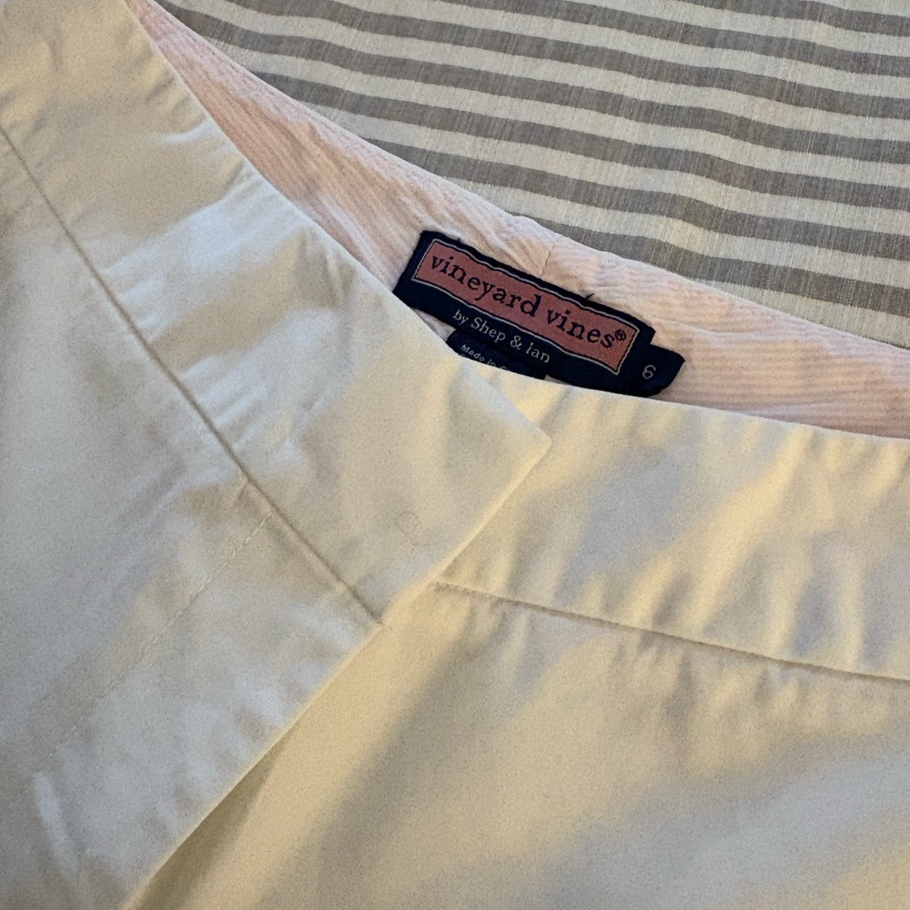 Vineyard Vines Women’s White Wide leg Chinos